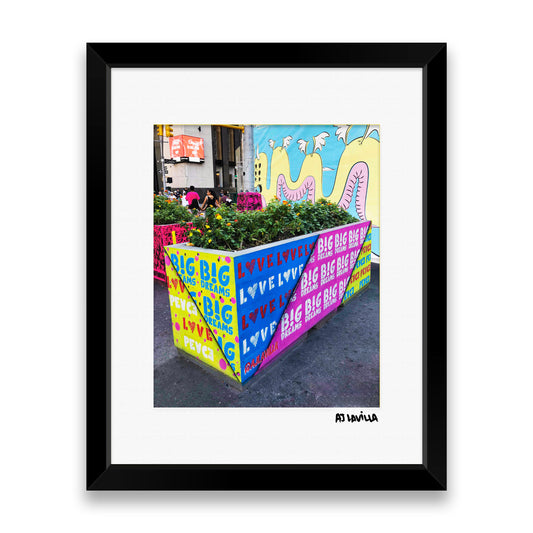 Big Dreams Love WTC Mini Print