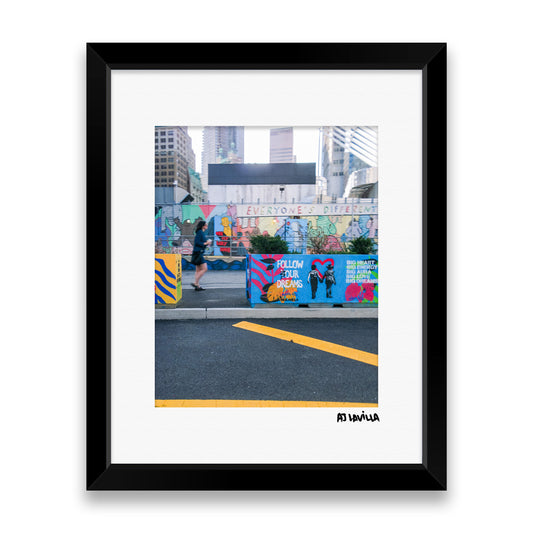 Follow Your Dreams WTC Mini Print