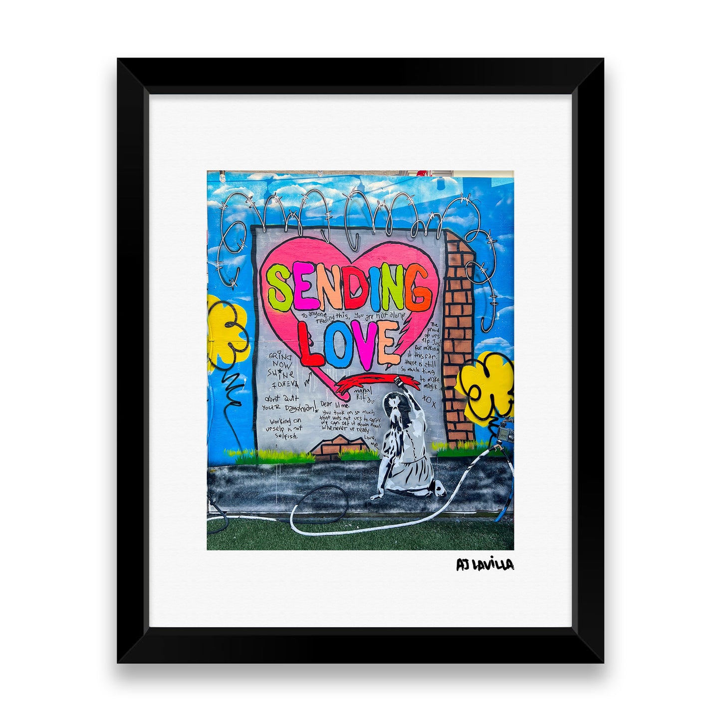 Sending Love QBG Mural