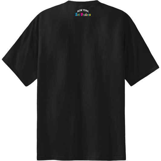 SPRAY PAINT TEE BLACK