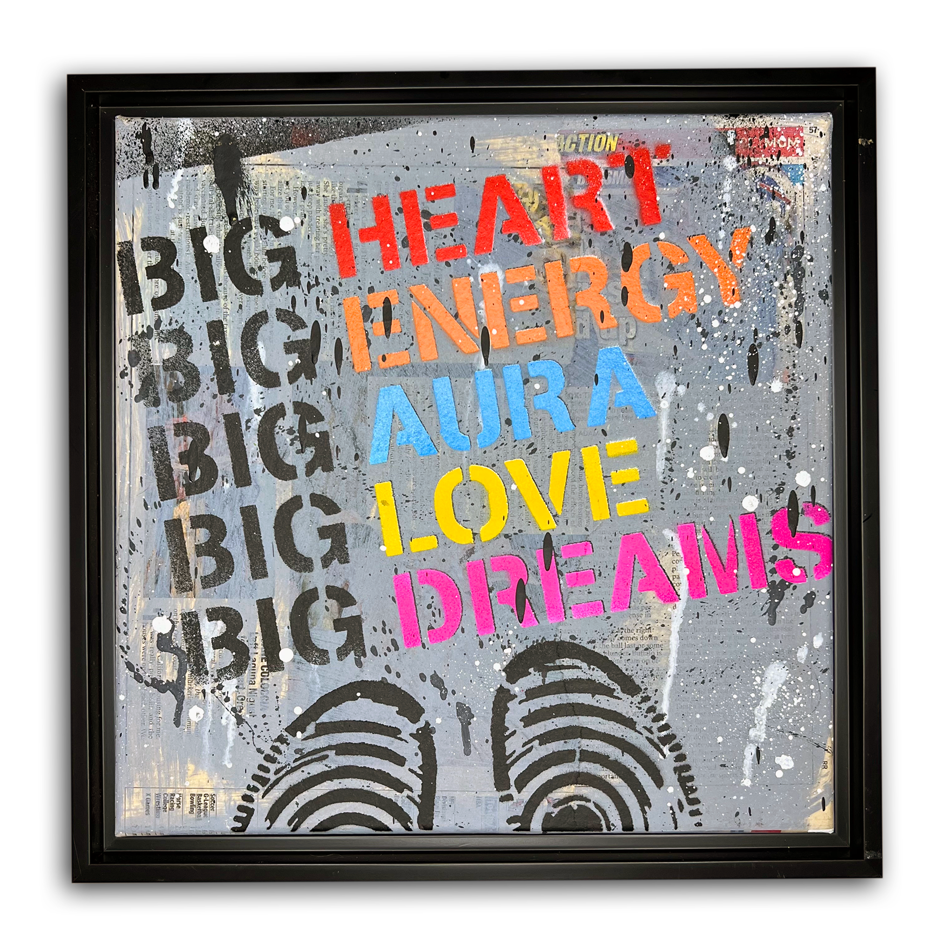 Big Heart, Big Energy Multicolor – AJ Lavilla Art LLC Big Heart, Big Energy Multicolor – AJ Lavilla Art LLC