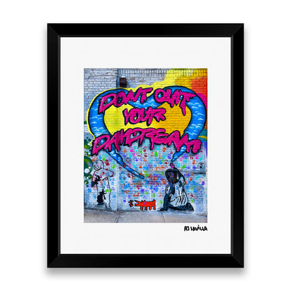 Don’t Quit Your Daydream Mini Print (Bedstuy Mural)