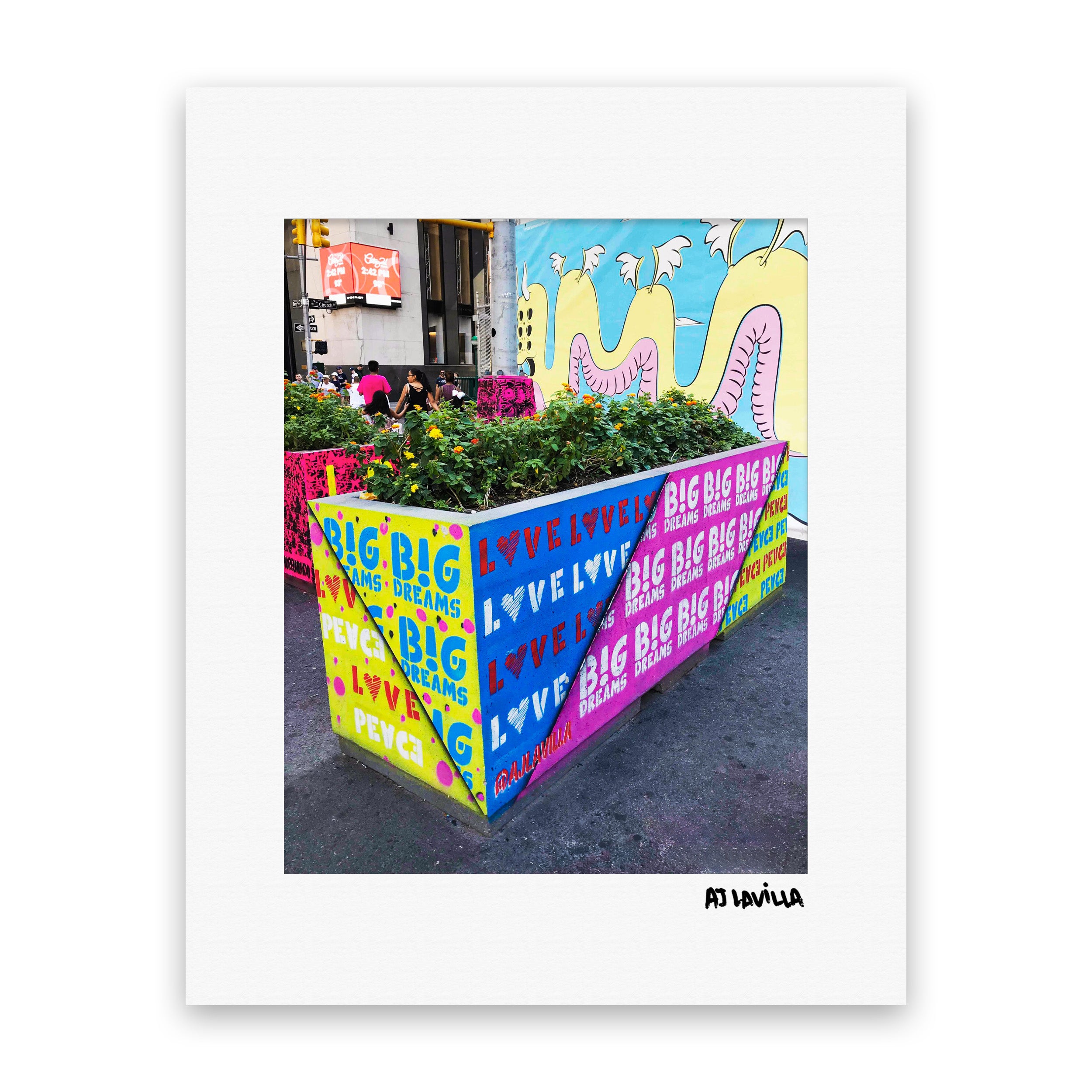 Big Dreams Love WTC Mini Print – AJ Lavilla Art LLC