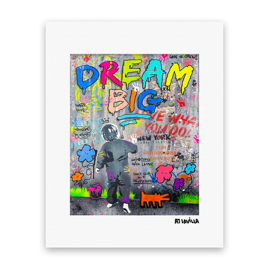 Dream Big Boy Orange Dog