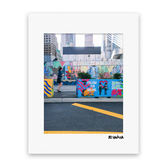 Follow Your Dreams WTC Mini Print