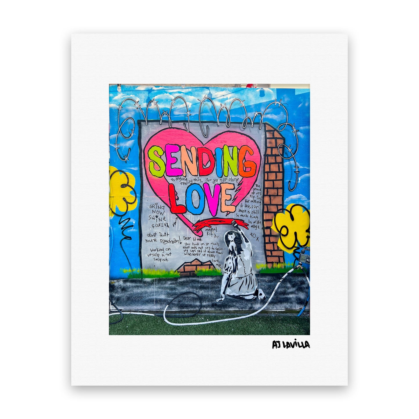 Sending Love QBG Mural